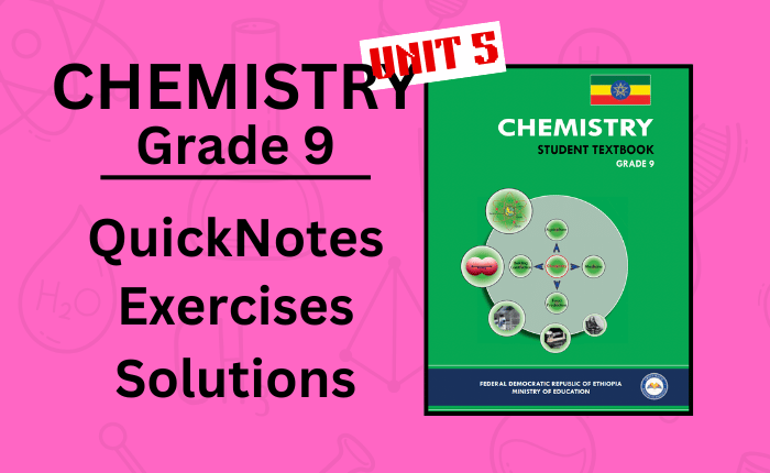 Grade 9 Chemistry Unit 5 : Chemical Bonding