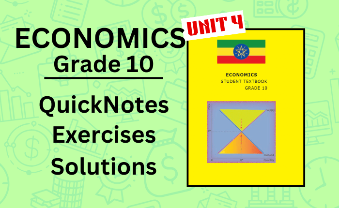 Grade 10 Economics Unit 4 : Market Structure