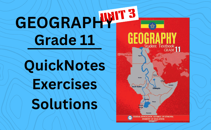 Grade 11 Geography Unit 3 : Natural Resources and Conflicts over Resources