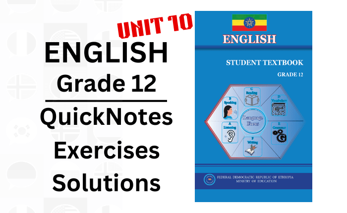 Grade 12 English Unit 10 : Robotics