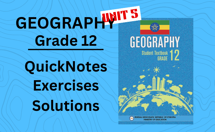 Grade 12 Geography Unit 5 : Challenges of Economic Development