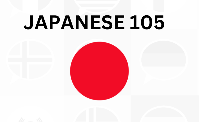 Japanese 105